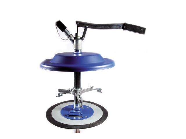 Grease gun filling device