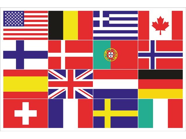 16 Landen Vlag