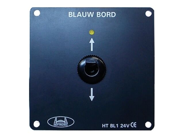 Blauw bord schakelpaneel