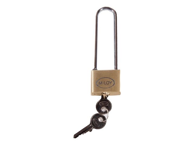 Hangslot, extra lange beugel