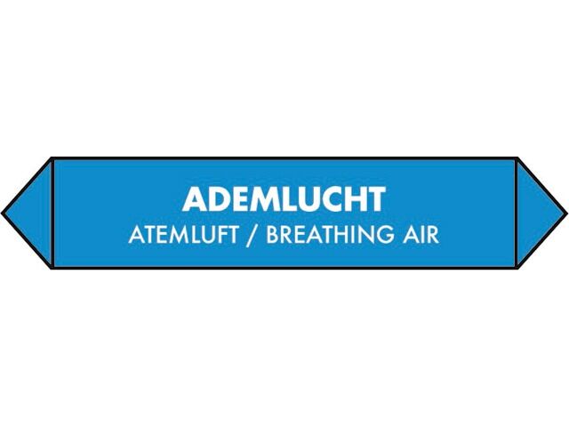 ademlucht sticker