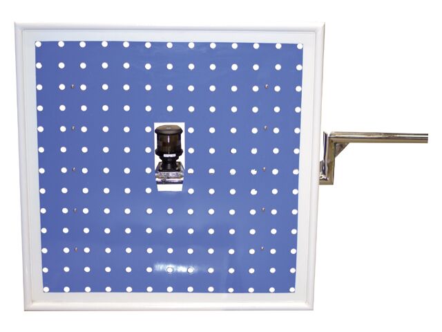 Blauw bord, horizontaal, elektrisch