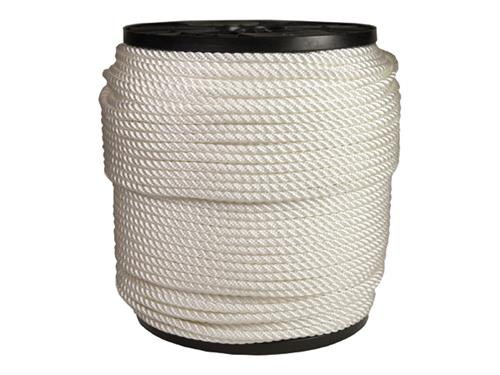 Nylon touw geslagen