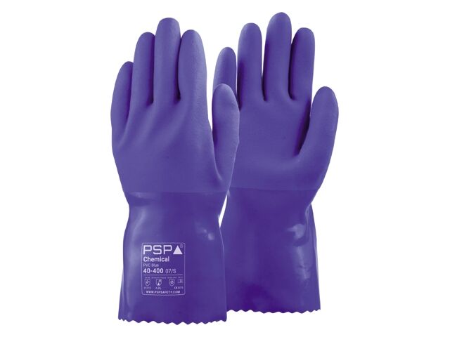 PSP 40-400 PVC handschoen 30cm cat.3