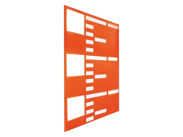 IJksjabloon Kunststof IJksjabloon Kunststof