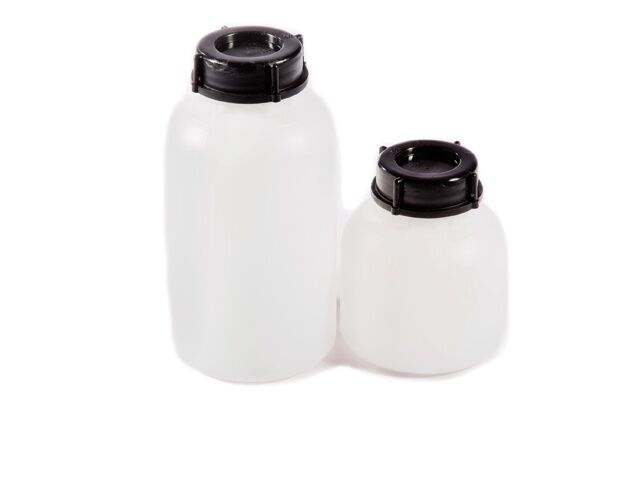 Monsterfles met grote opening