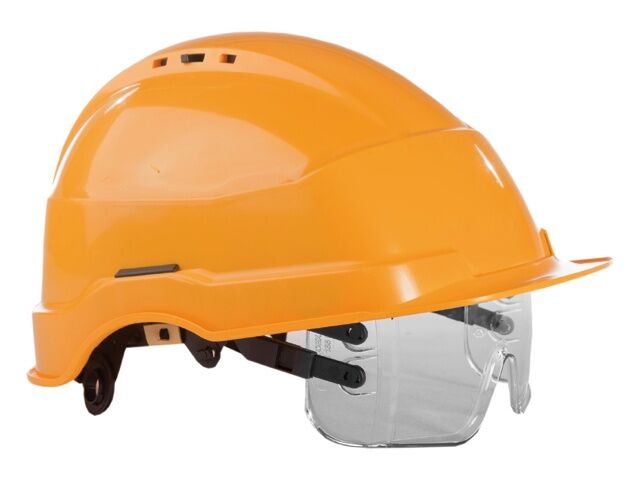 Veiligheidshelm met bril Veiligheidshelm met bril