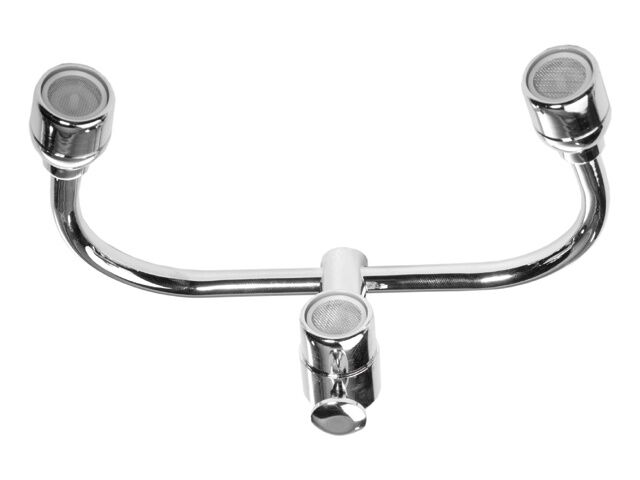 Oogdouche, kraanmontage Oogdouche, kraanmontage