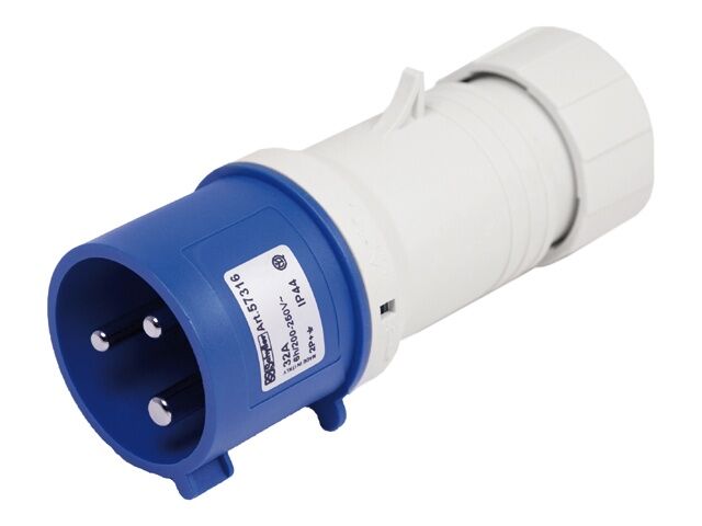 CEE Contactstop 220 - 3 polen CEE Contactstop 220 - 3 polen