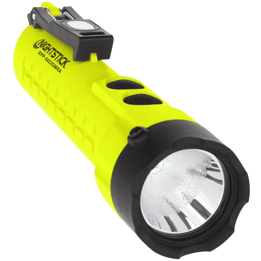 ATEX 0 Nightstick met clip, dual light en magneet