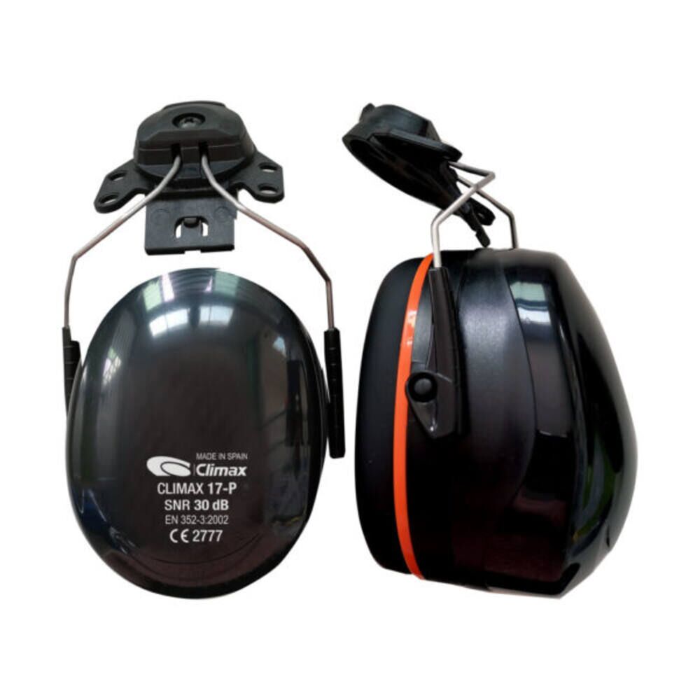 Gehoorbeschermer climax 17-p helmbevestiging Gehoorbeschermer climax 17-p helmbevestiging